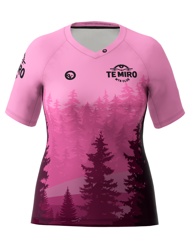 TE MIRO MTB club Short Sleeve Trail Jersey (loose fit)