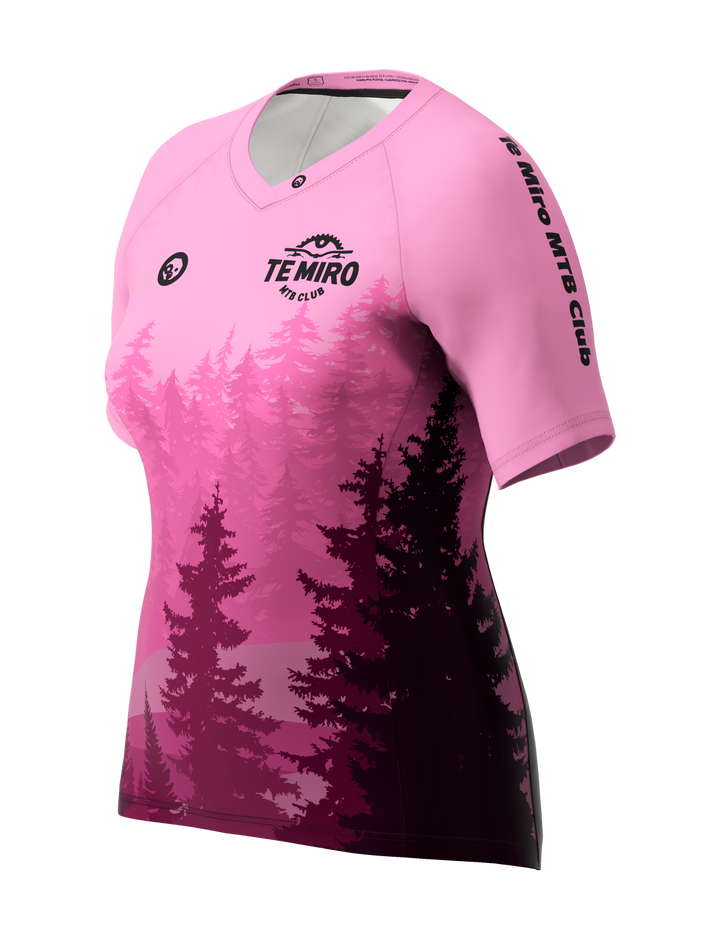TE MIRO MTB club Short Sleeve Trail Jersey (loose fit)
