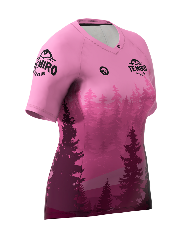 TE MIRO MTB club Short Sleeve Trail Jersey (loose fit)