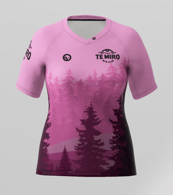 TE MIRO MTB club Short Sleeve Trail Jersey (loose fit)