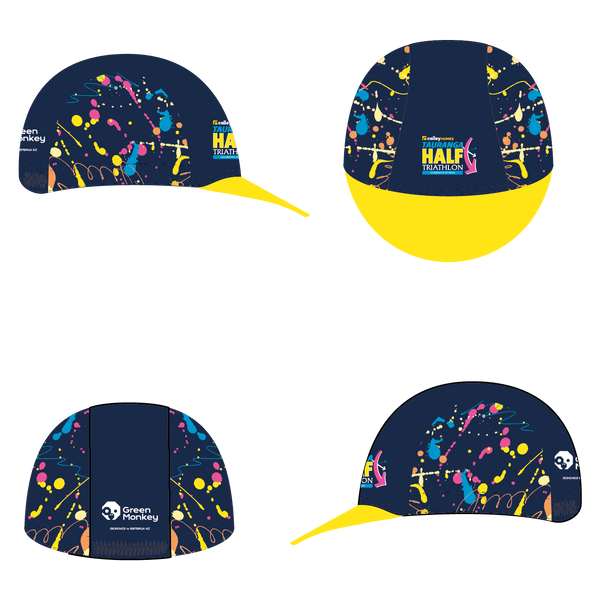 Official TGA Half 2024 Cycling Cap Green Monkey Velo