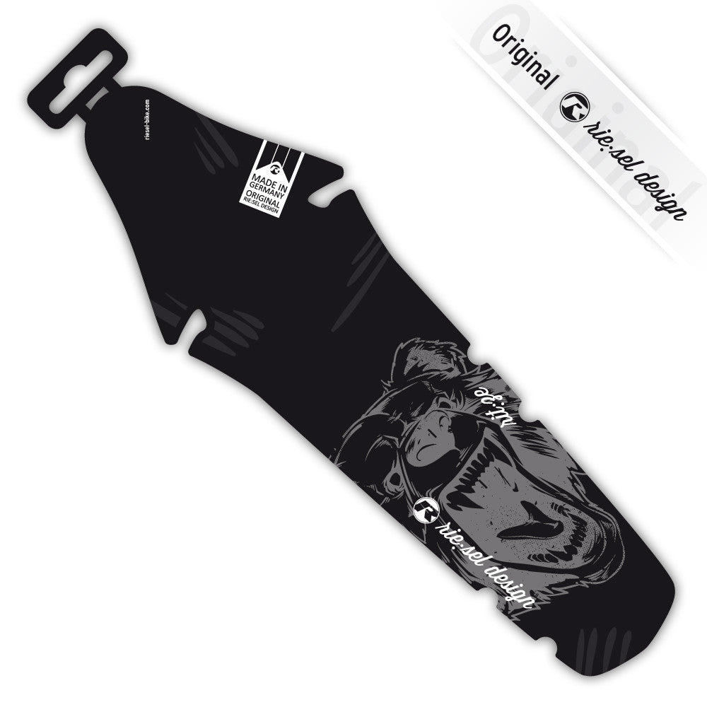 The Black Bear Rear Fender - Green Monkey Velo