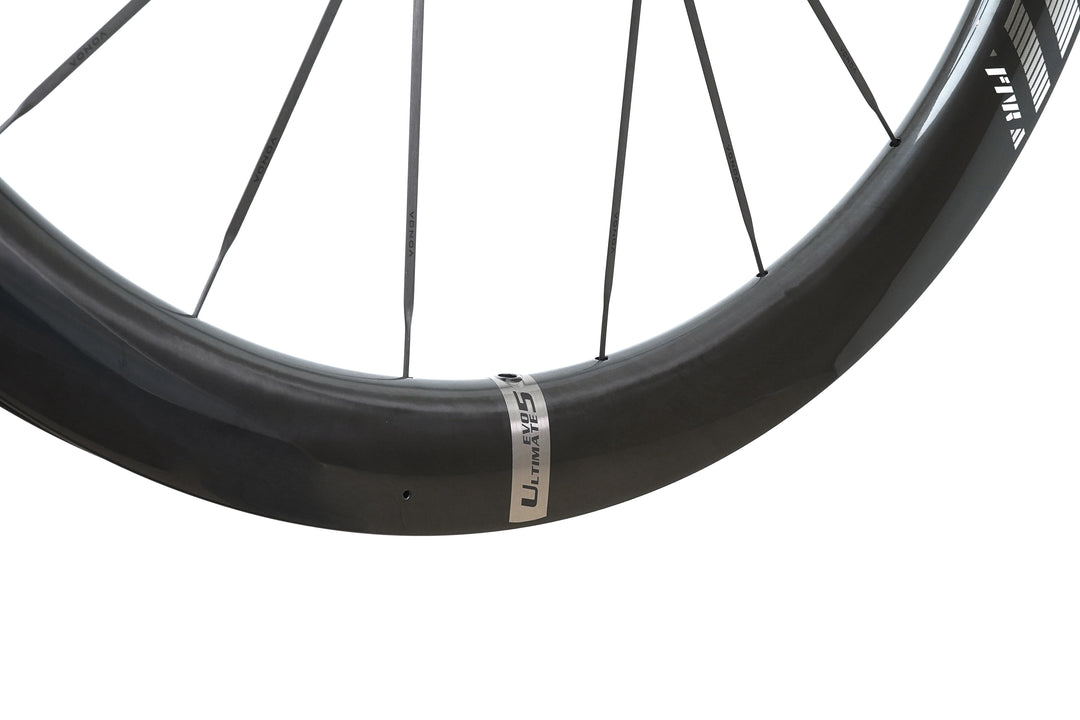 Ultimate EVO S5 hub detail showing ultra-thin aero flanges