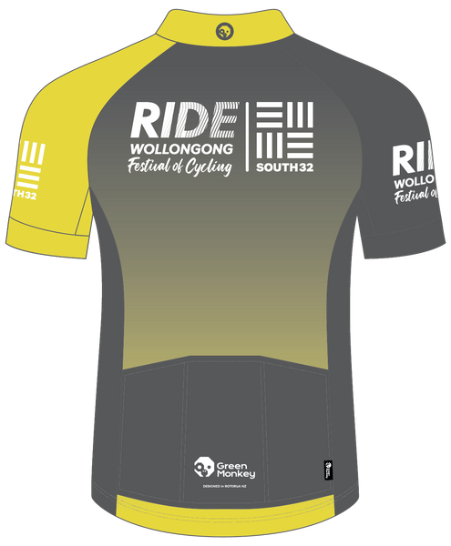 Wollongong Festival of Cycling Official Jersey - Yellow Version