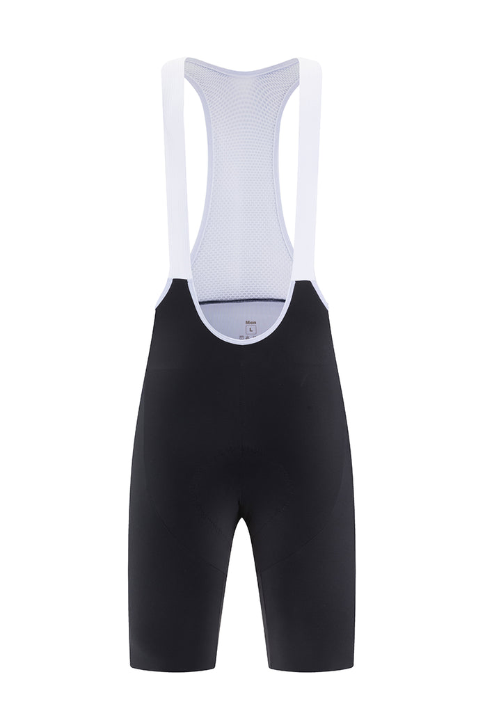 GreenMonkey Nexus "Second Skin" Bib Shorts – Deep Matte Black (PRE-ORDER)