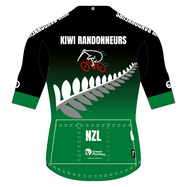Kiwi Randonneurs Pro Jersey (J08) - GREEN