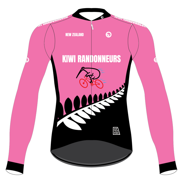 Kiwi Randonneurs Pro Jersey (J08) Long Sleeves