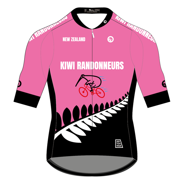 Kiwi Randonneurs Pro Jersey (J08) - PINK