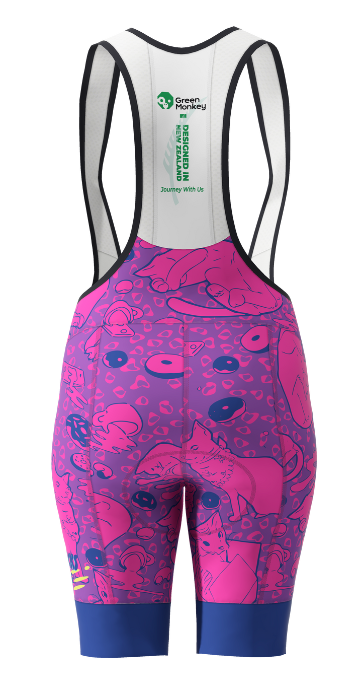 Team Snacks Speed Bib shorts - PINK