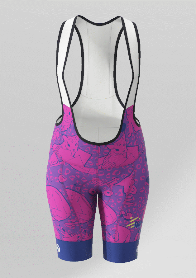 Team Snacks Speed Bib shorts - PINK