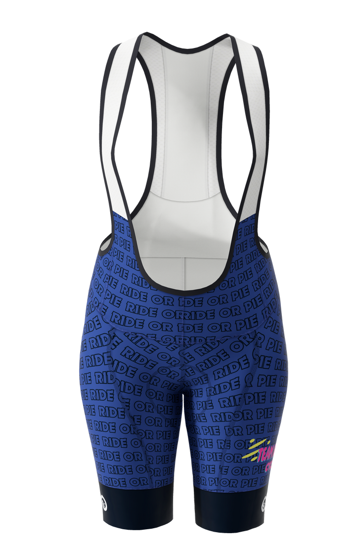 Team Snacks Speed Bib shorts - Ride or Pie Purple