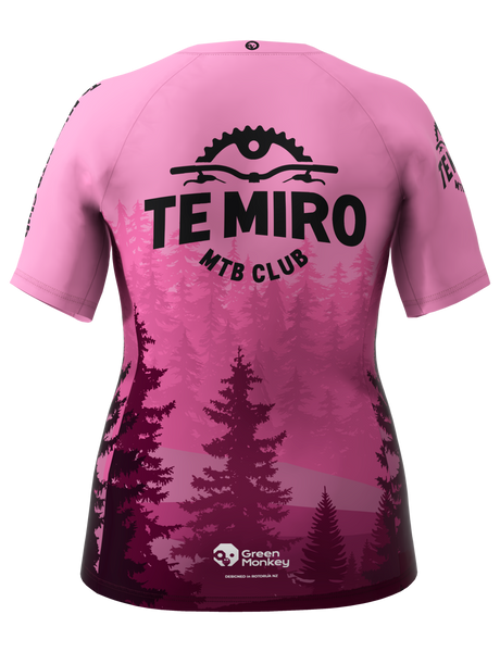 TE MIRO MTB club Short Sleeve Trail Jersey (loose fit)
