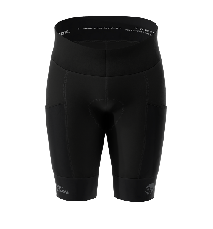 GreenMonkey Mens Cargo Bike Shorts