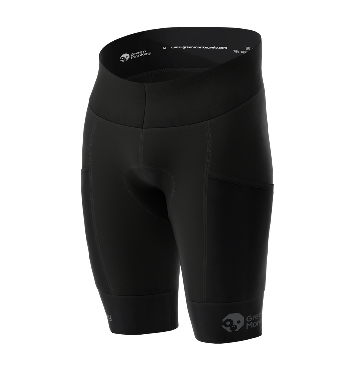 GreenMonkey Mens Cargo Bike Shorts