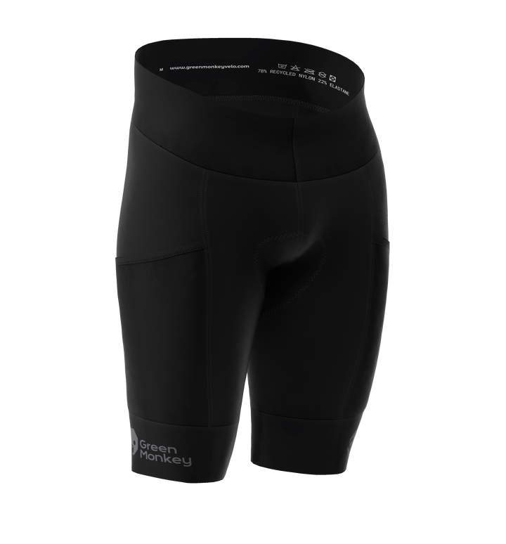 GreenMonkey Mens Cargo Bike Shorts