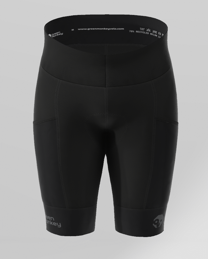 GreenMonkey Mens Cargo Bike Shorts