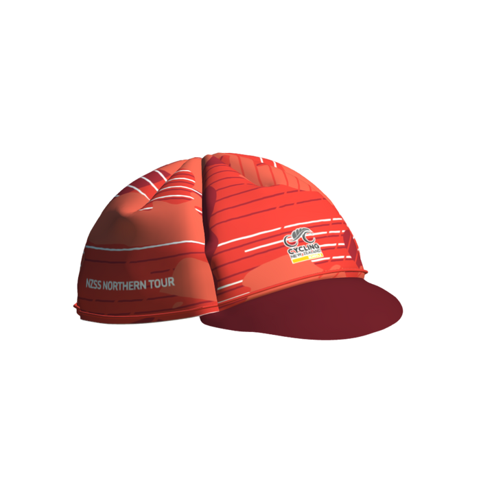 Northern Tour Cycling Cap - Red