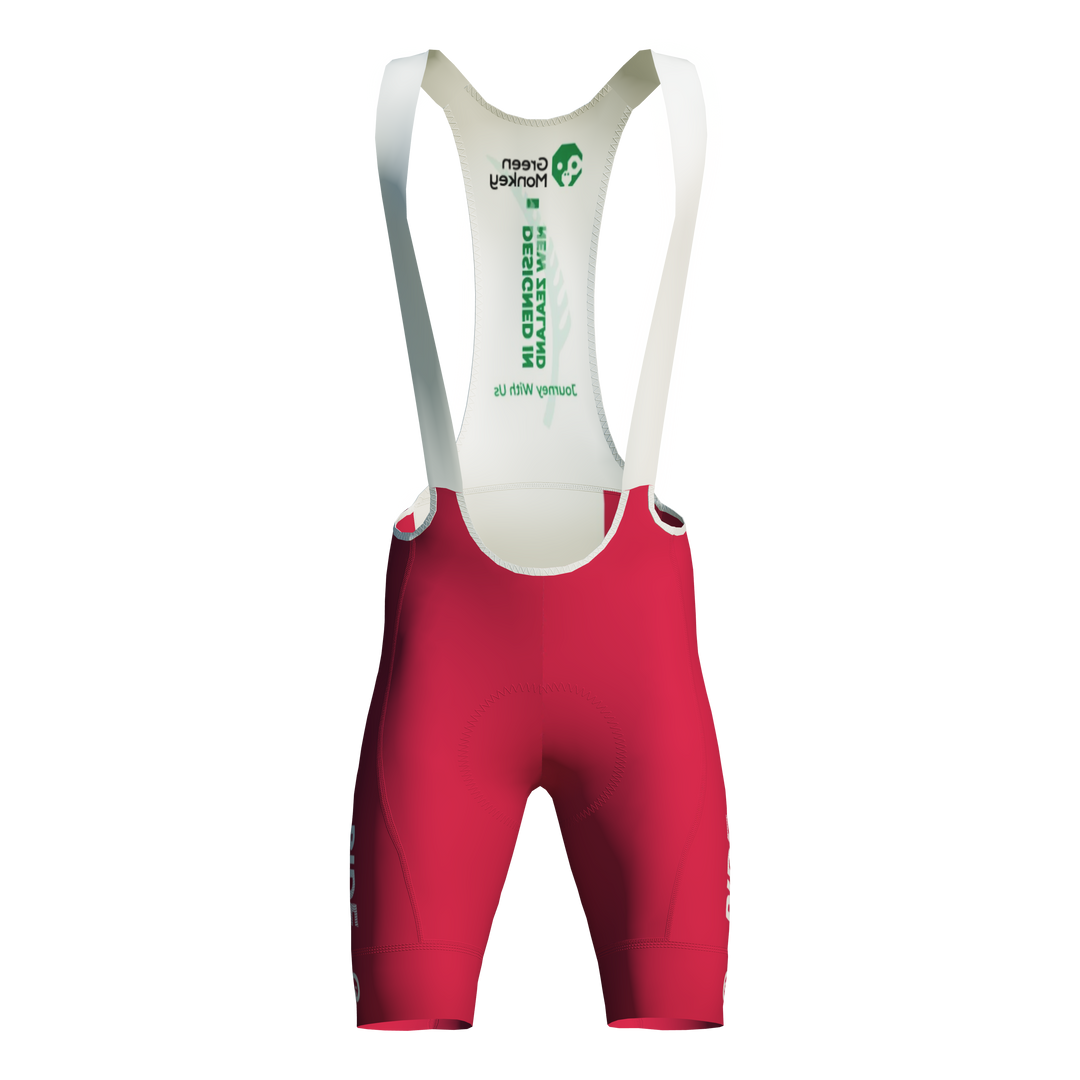 Wollongong Cycling Festival Bib shorts FULL PRINT RED