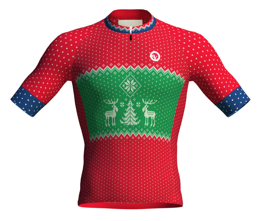 Christmas bike jersey sales