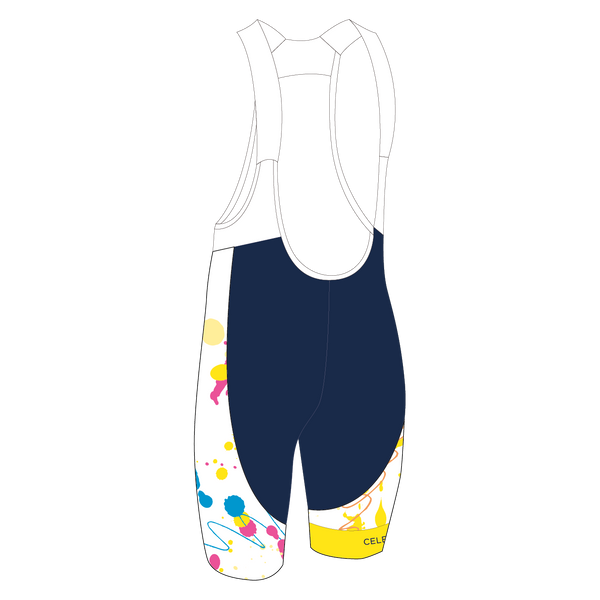 TGA 2024 PRO BIB SHORTS (WHITE PAINT) Green Monkey Velo