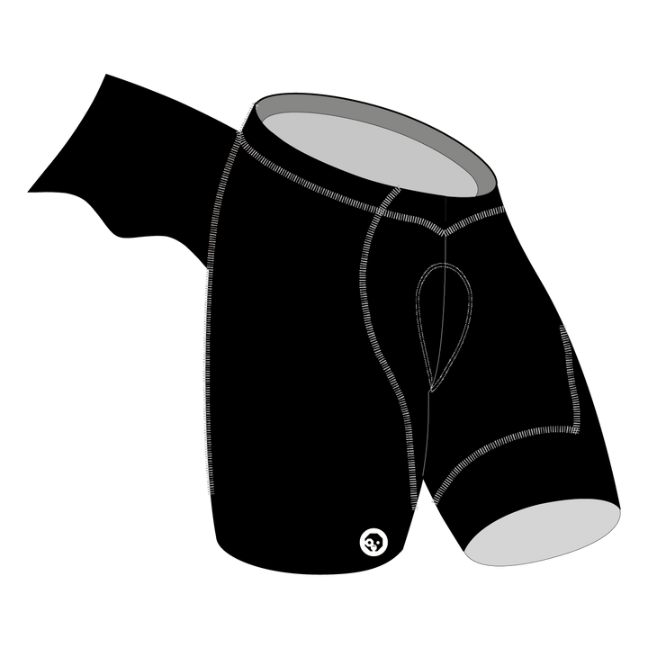 Regular Bike Shorts - BLACK