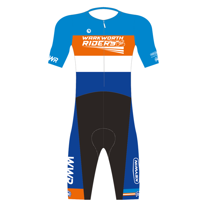 San Remo Short Sleeve Road Suit (2in1) - Stripes