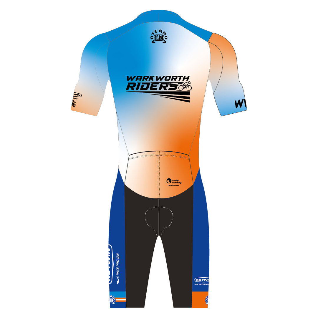 San Remo Short Sleeve Road Suit (2in1) - Tye Dye