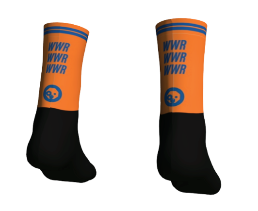 AERO 2.0 SOCKS - ORANGE