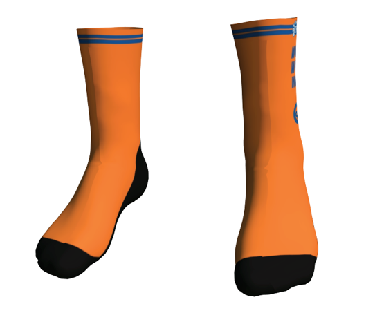 REGULAR SOCKS - ORANGE
