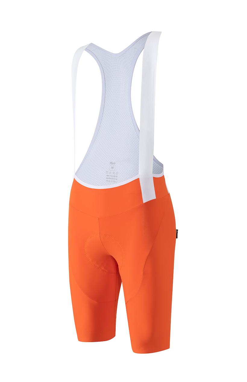 GreenMonkey Nexus "Second Skin" Bib Shorts – Orange (Pre-order)