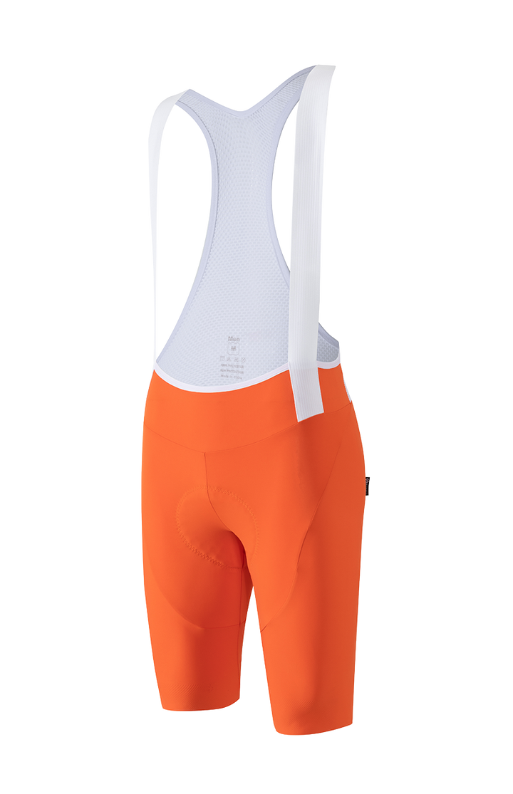 GreenMonkey Nexus "Second Skin" Bib Shorts – Orange (Pre-order)