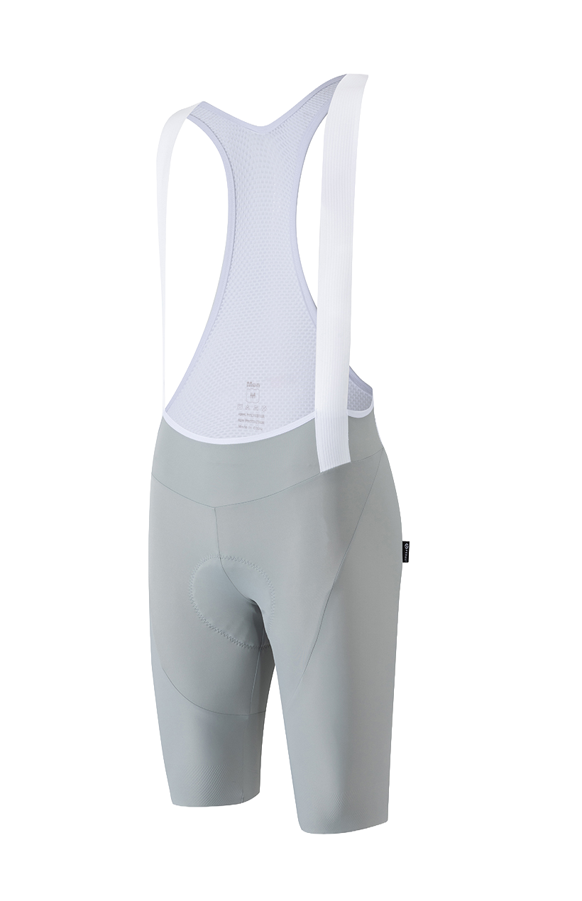 GreenMonkey Nexus "Second Skin" Bib Shorts – Grey (Pre-order)