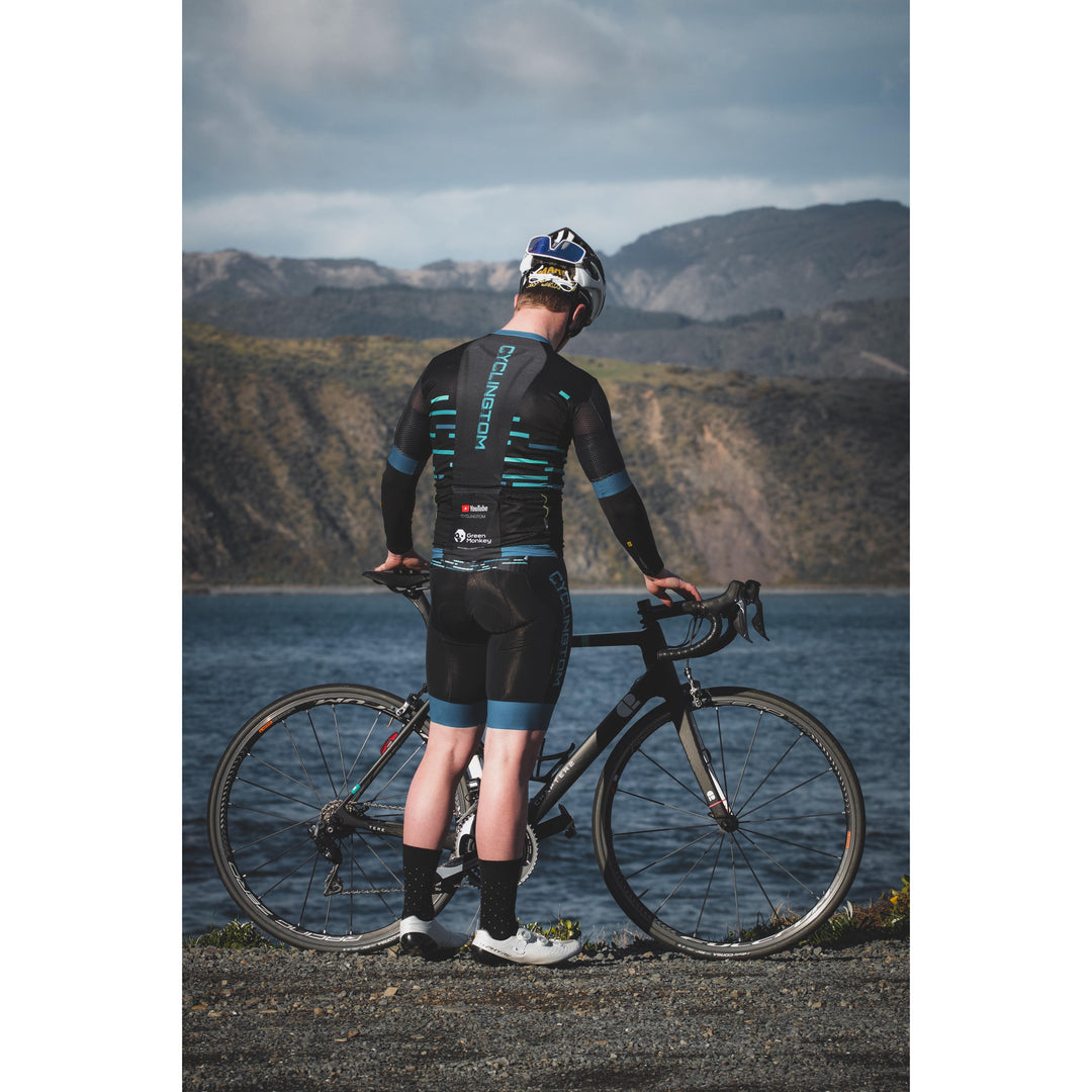 LIMITED EDITION CyclingTom Kit - BIB SHORTS - Green Monkey Velo