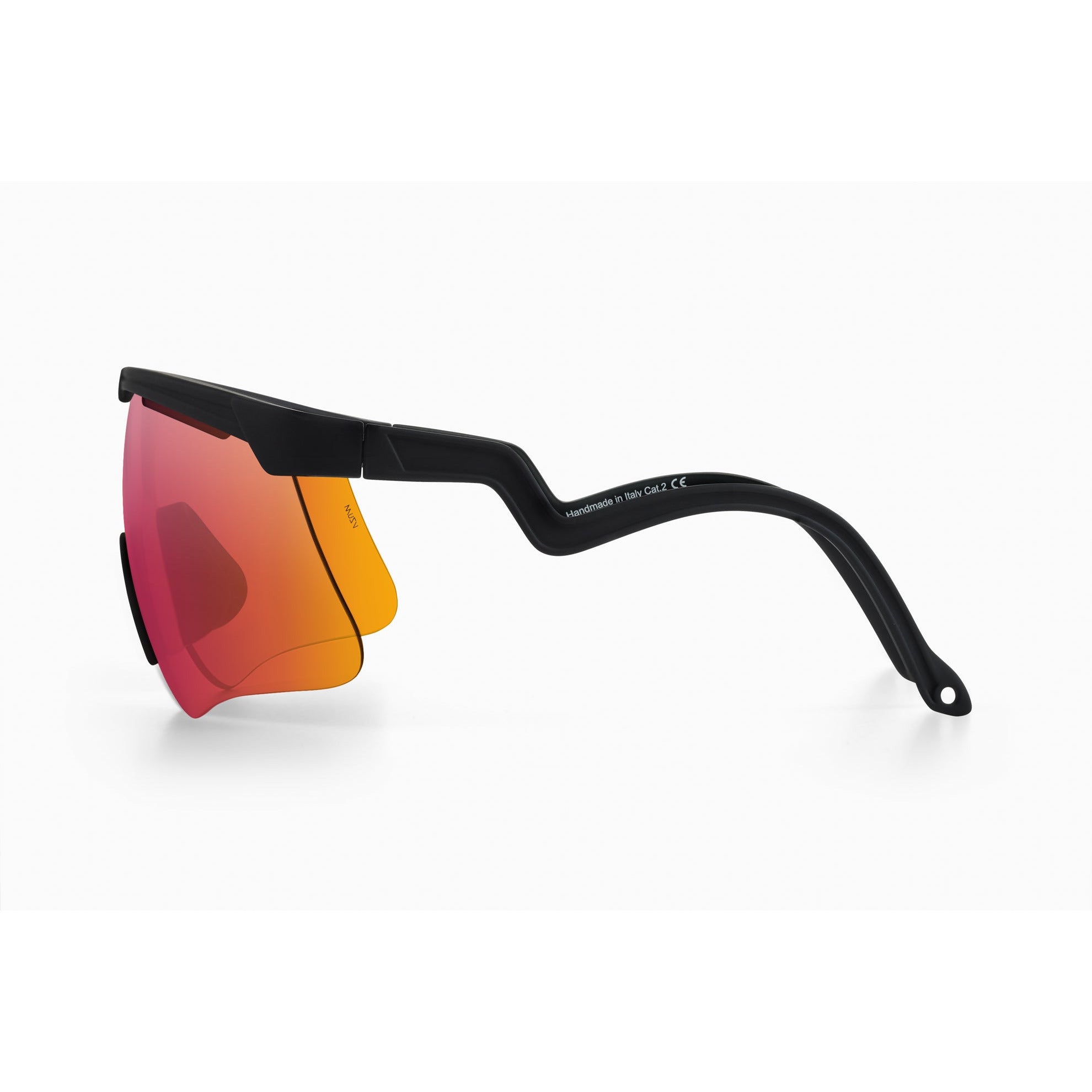 DELTA by Alba Optics - Black with Lava – GREENMONKEY VELO