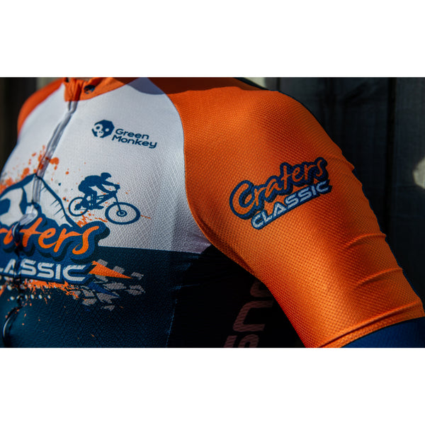 CRATERS CLASSIC event jersey - Green Monkey Velo