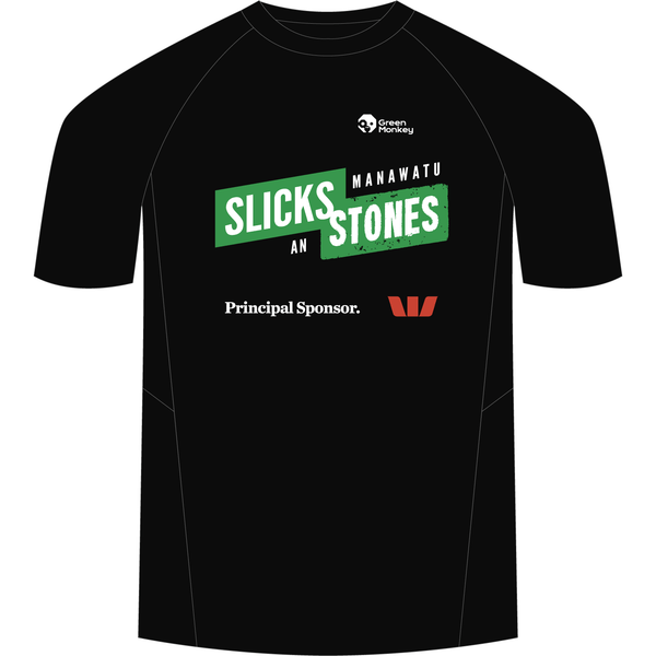 2020 Slicks and Stones tech t-shirts - Green Monkey Velo