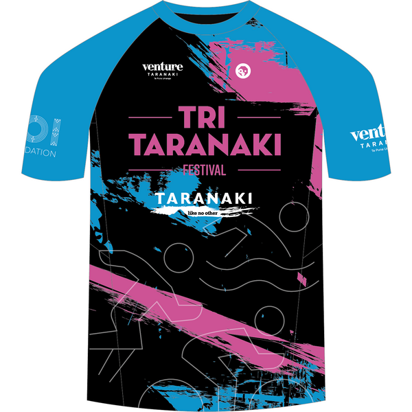 TRI TARANAKI FESTIVAL TECH T-SHIRT (WOMENS)
