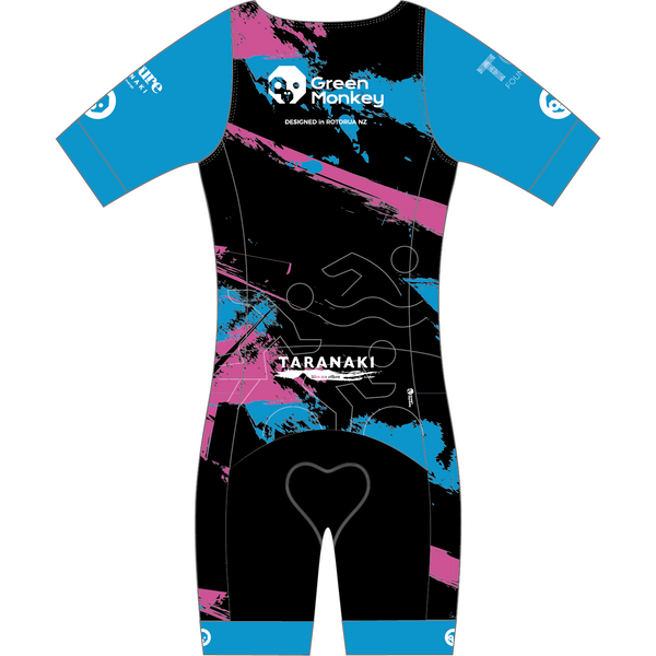TRI TARANAKI FESTIVAL TRI-SUIT WITH SLEEVES