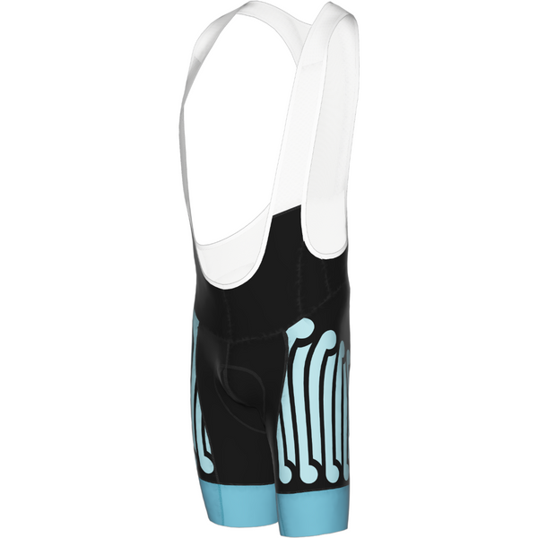 Future Koru - Tour Aotearoa 2020 Mens Bib Shorts - Green Monkey Velo