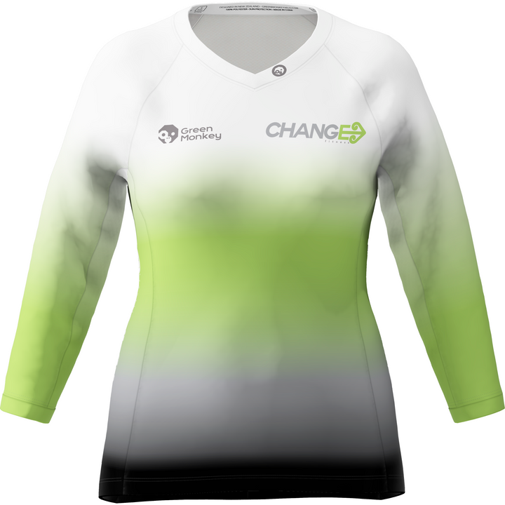 CHANGE FITNESS Loose fit 3/4 Sleeve Womens Jersey