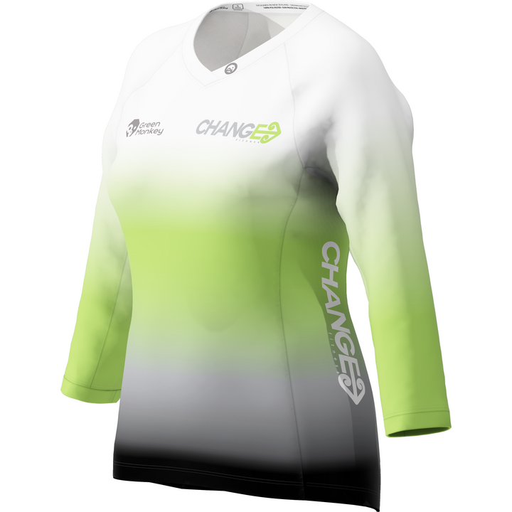 CHANGE FITNESS Loose fit 3/4 Sleeve Womens Jersey