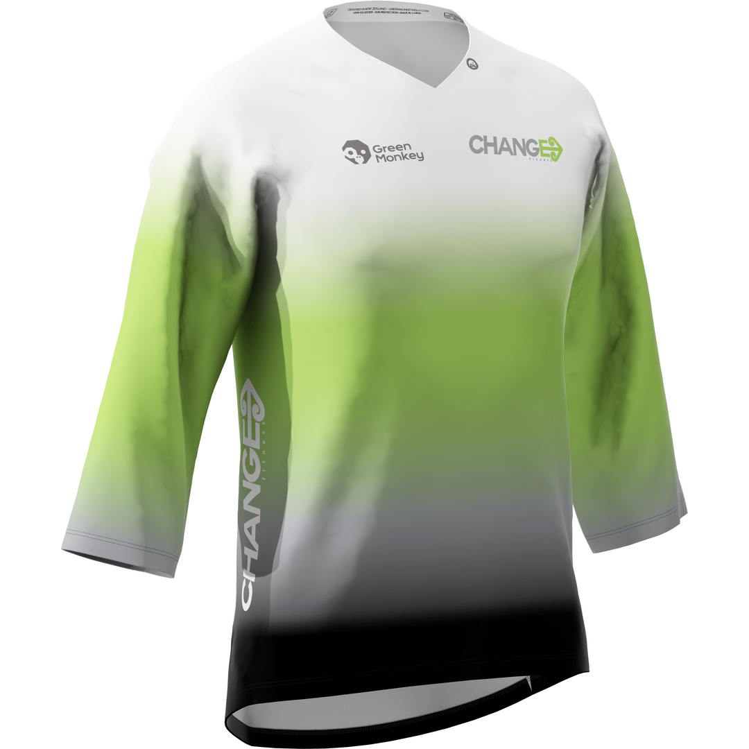 CHANGE FITNESS Loose fit 3/4 Sleeve Mens Jersey