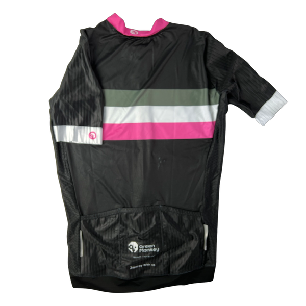 PODIUM Black/pink jersey (J05)