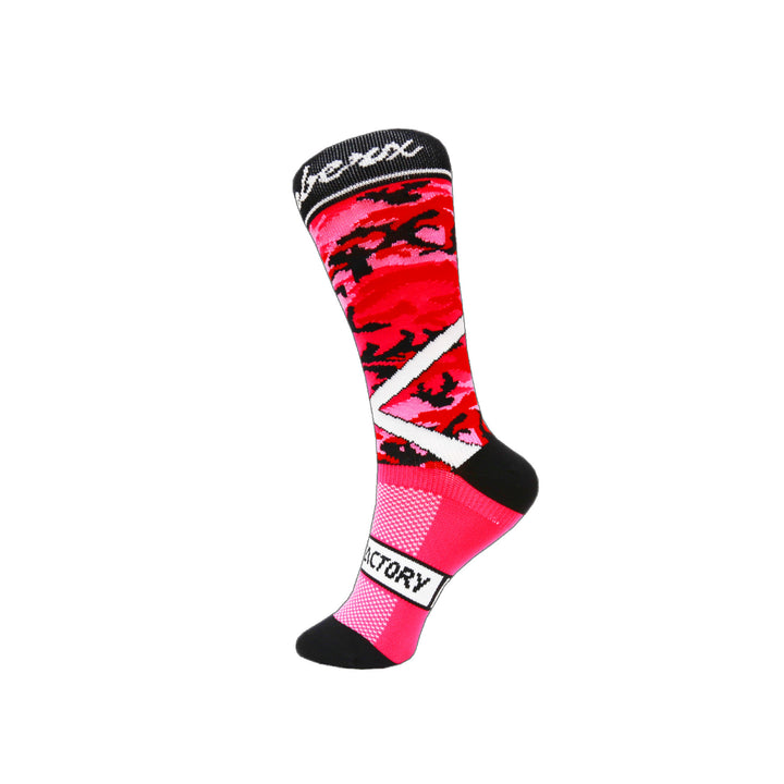 Pink ChramberX Socks - Green Monkey Velo