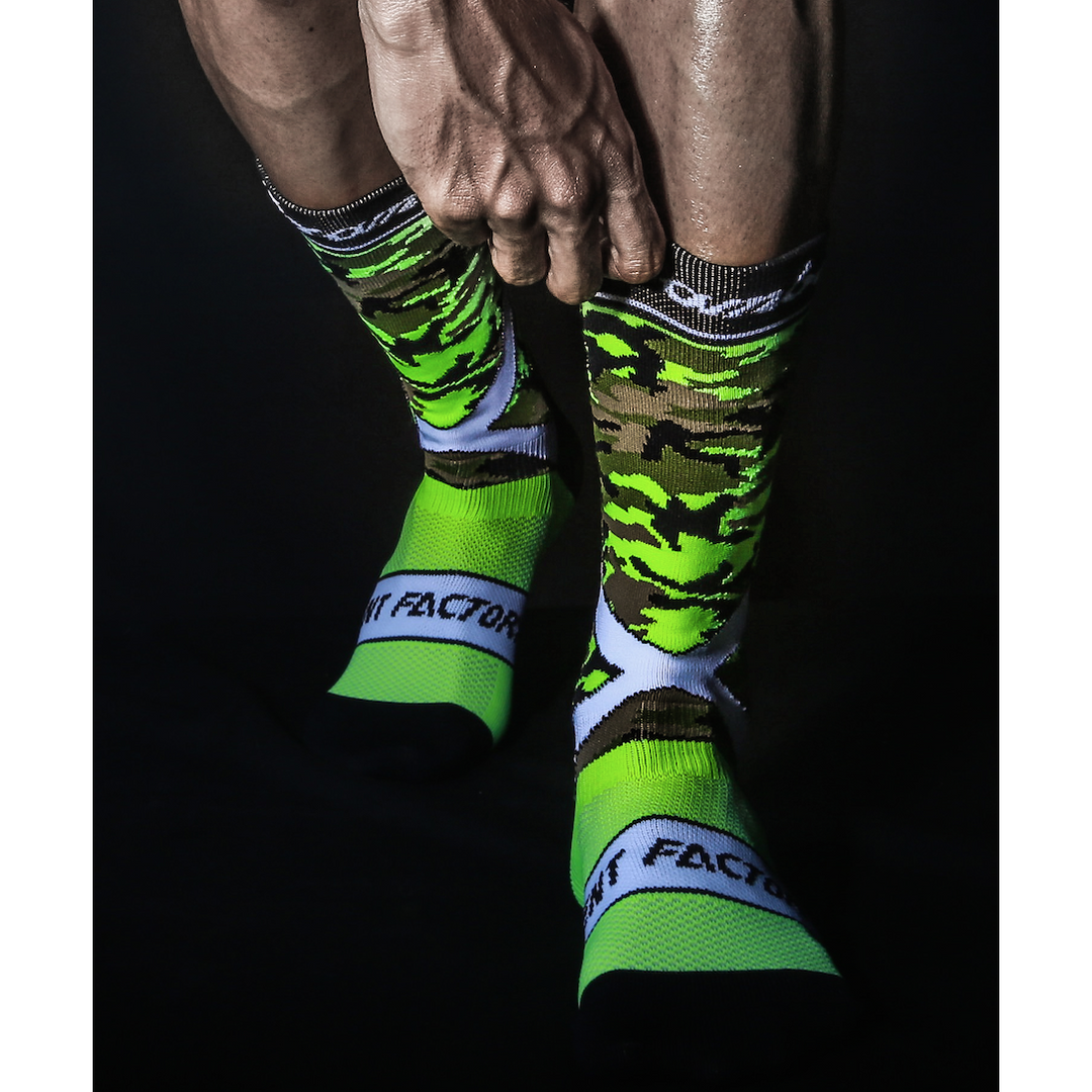 Green ChramberX Socks - Green Monkey Velo