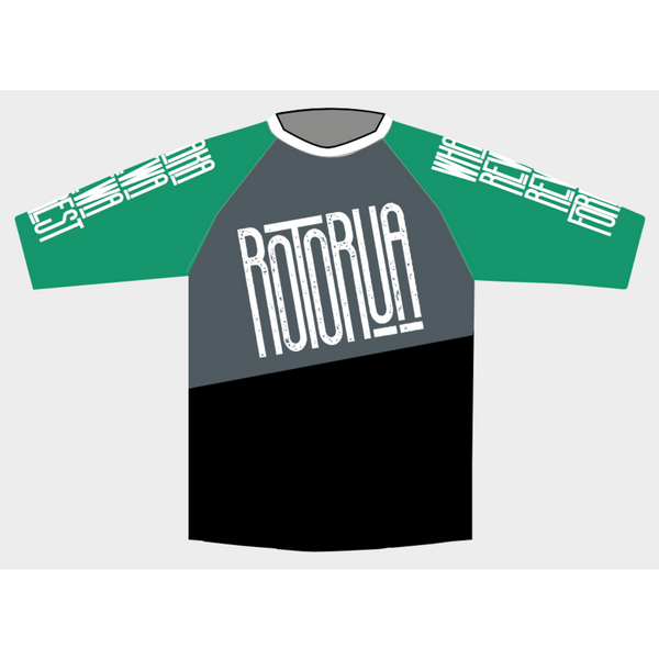 Rotorua Trail Jerseys - Green Monkey Velo