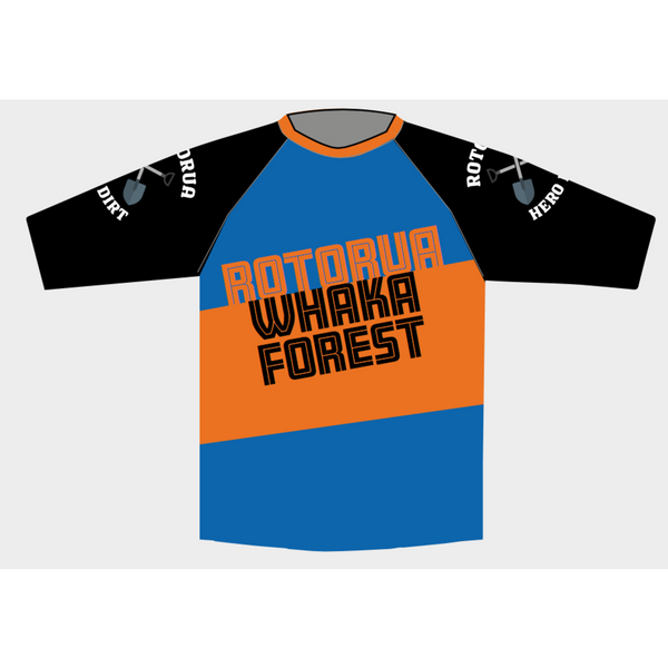 Rotorua Trail Jerseys - Green Monkey Velo