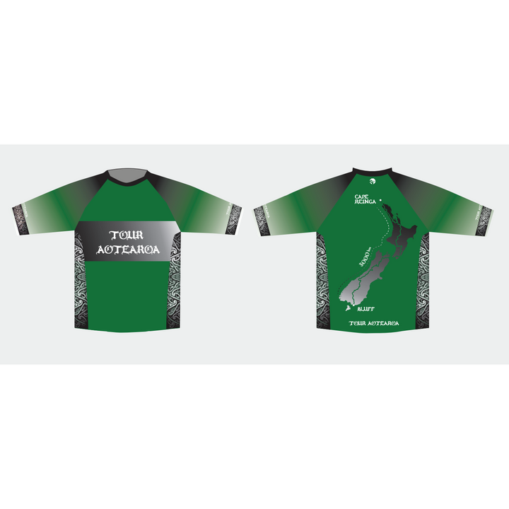 Tour Aotearoa MTB Jerseys - Green Monkey Velo