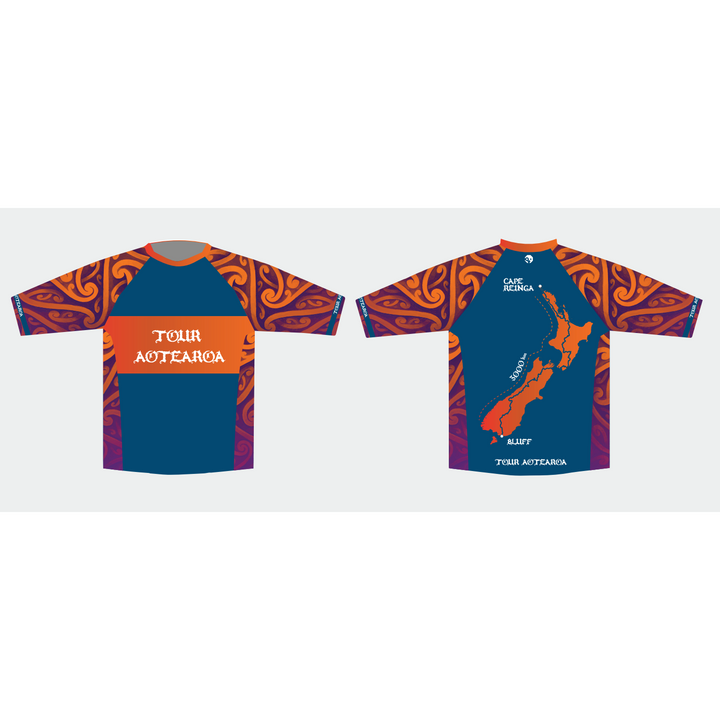 Tour Aotearoa MTB Jersey/shorts combo - Green Monkey Velo