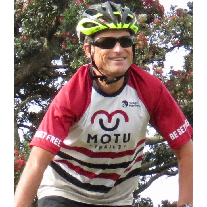 Motu Trails Jersey - Green Monkey Velo